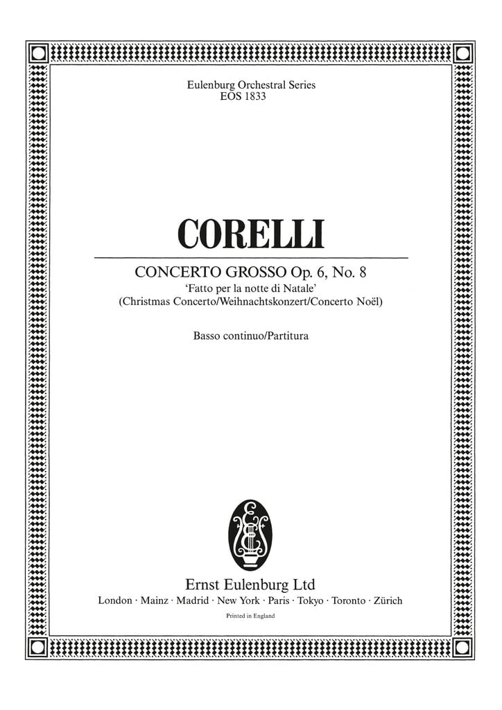Concerto grosso g-Moll op. 6/8